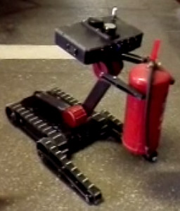 Robotic arm with a gripper