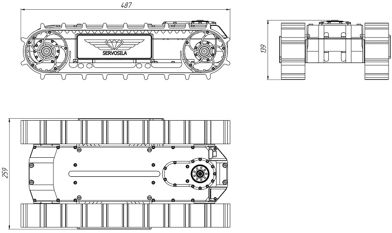 mobile robot chassis