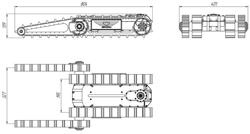 mobile robot chassis